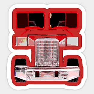 Vintage Optimus Sticker